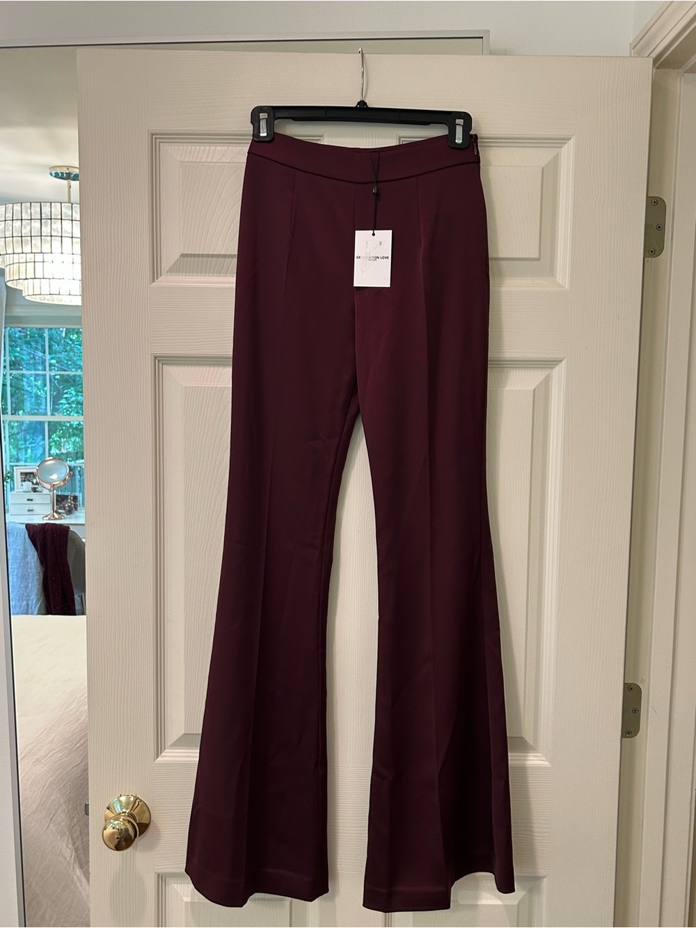Generation Love Burgundy Flare Pants